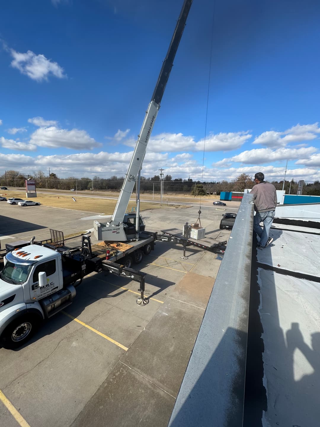 New package unit replaced in Edmond
