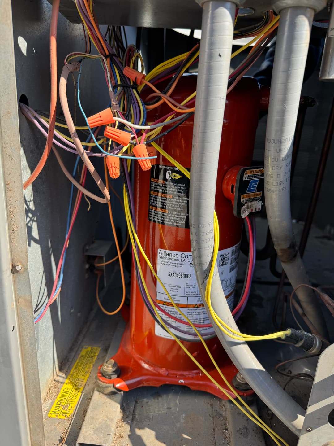 New conpressor replaced in Moore